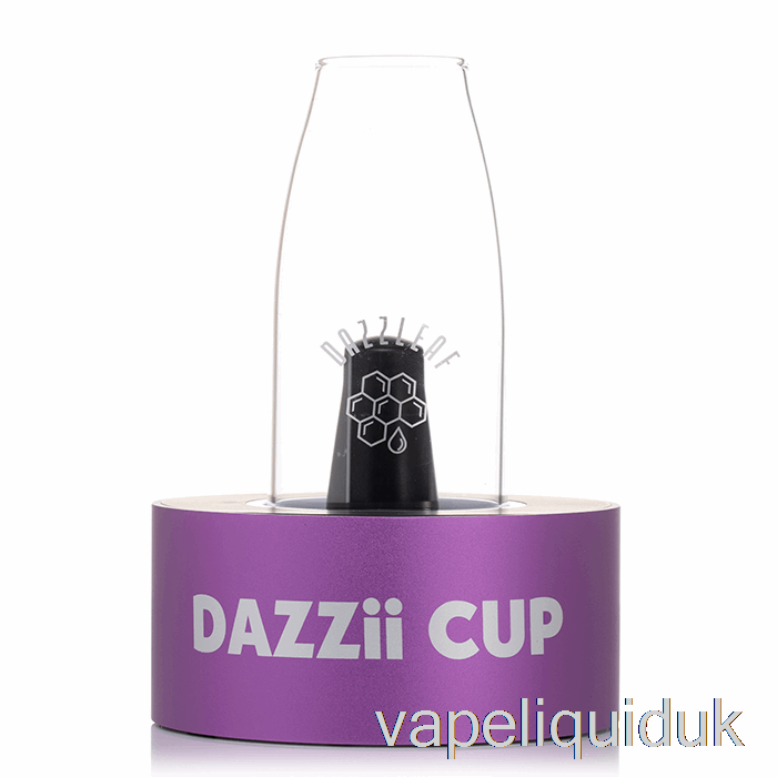 Dazzleaf DAZZii Cup 510 Vaporizer Purple Vape Liquid